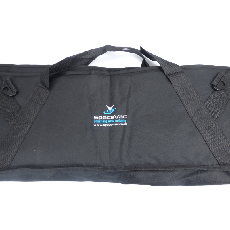 Spacevac SV38 Pro Vacuum Cleaning Accessory Kit Padded Pole Bag black in colour 