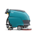 Tennant T291 Walk Behind Floor Scrubber side view on a blank white background