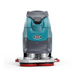 Tennant T391 Walk Behind Floor Scrubber front view on a blank white background
