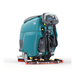 Tennant T391 Walk Behind Floor Scrubber rear view one a blank white background