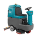 Tennant T560 Micro Ride On Floor Scrubber angle view on a white background