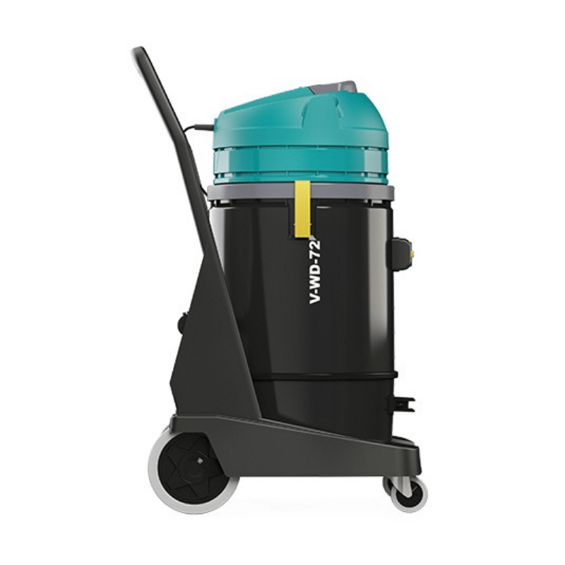 Tennant VWD72 Wet and Dry Vacuum side view on white background