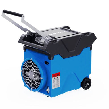 Thorair 50L Commercial Dehumidifer Side view of the product in white background