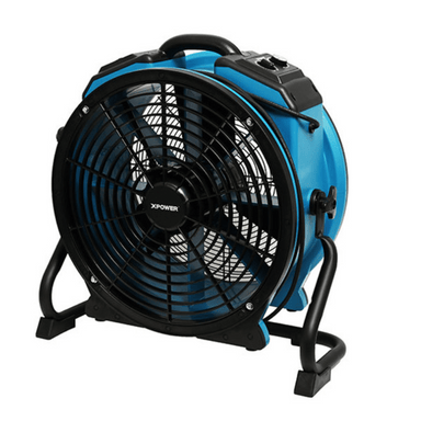 XPOWER X-47ATR 225 Watt Turbo-Pro Axial Air Mover angle view 