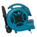 XPOWER X-800HC Heavy Duty Air Mover with wheels side profile on white background