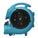 XPOWER X-800C 700 Watt Multipurpose Air Mover side profile with grill - blue and black in colour 