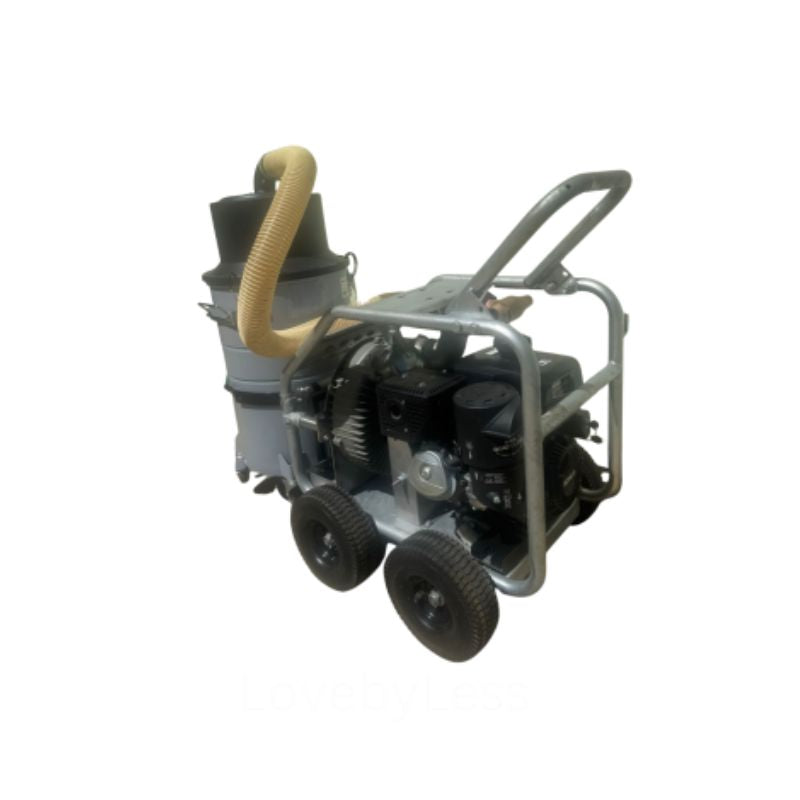 Delfin RV4000 petrol powered gutter vacuum with 90L separator