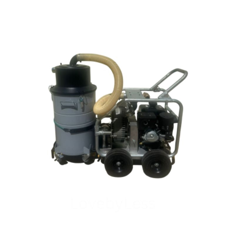 Delfin RV4000 industrial gutter vacuum system other side