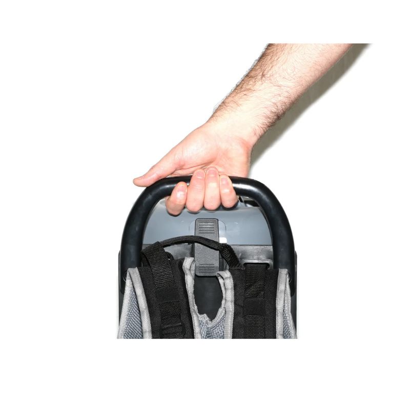 Ghibli T1 Backpack Vacuum Cleaner ergonomic carry handle