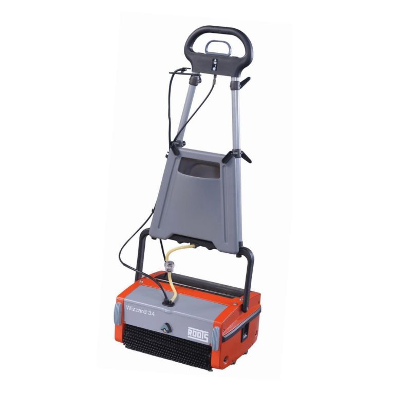 Hako Wizzard W34N Compact Floor Scrubber for efficient cleaning in white background image