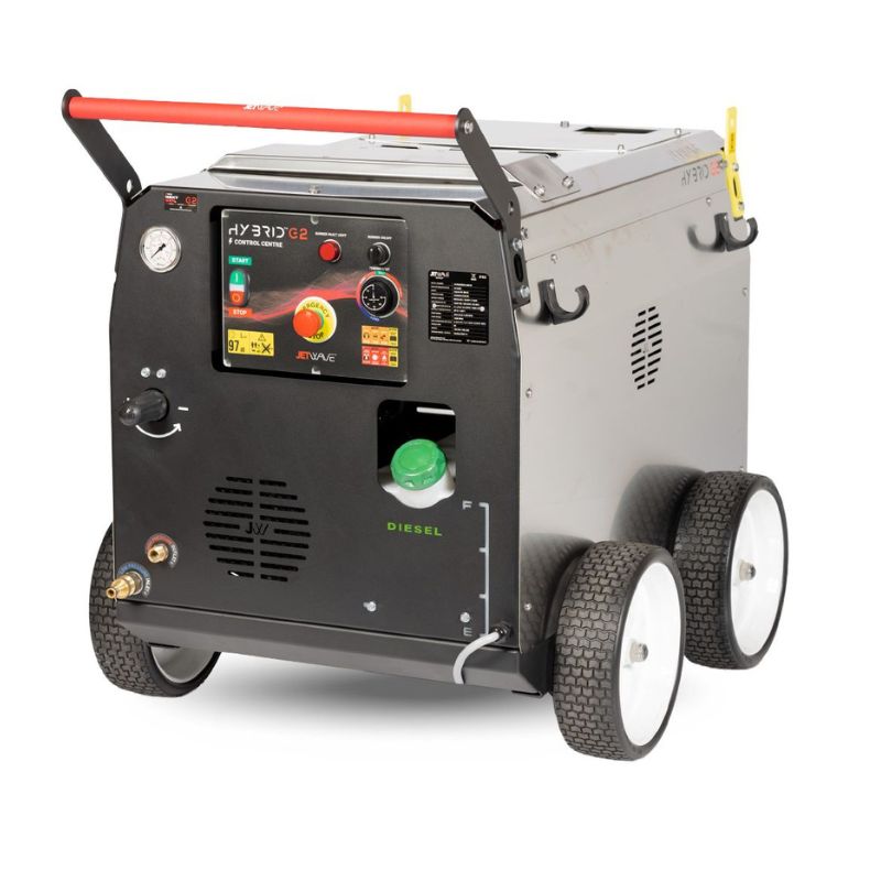 Jetwave Hybrid G2 200-15 hot water electric pressure washer front view