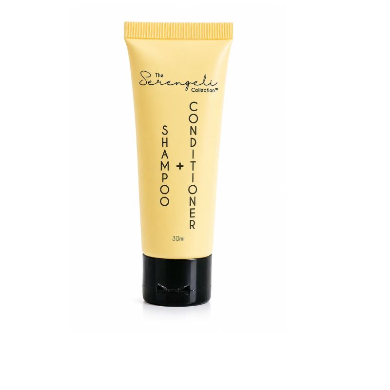 Serengeti Shampoo and Conditioner 20ml and 30ml - Hotel Amenities (Bulk Carton)