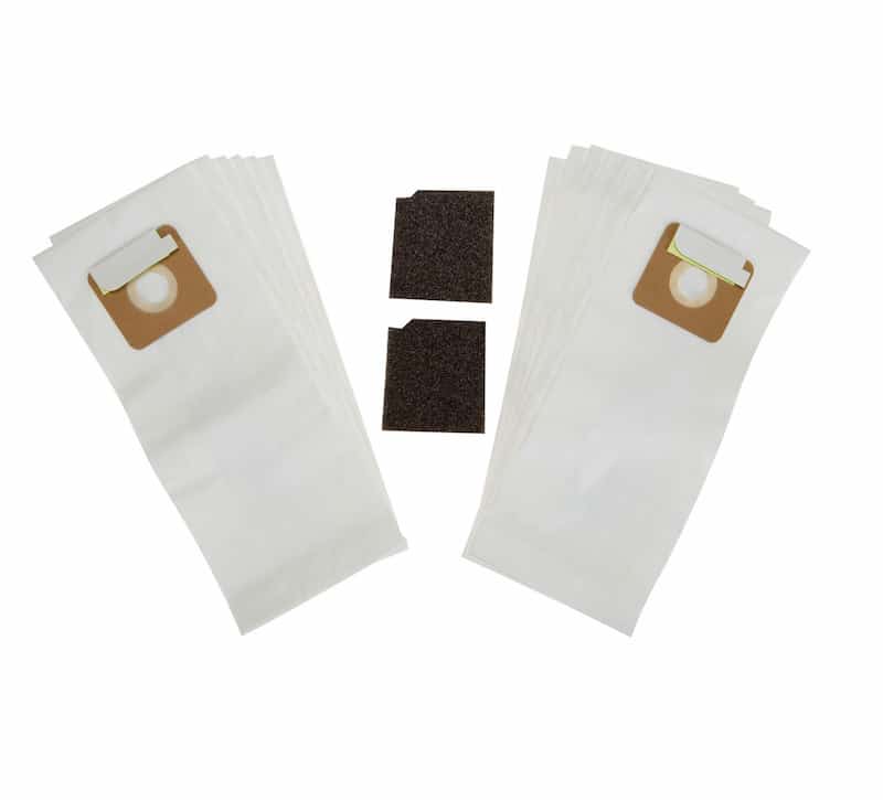 Tennant 12 Pack Paper Bags V-SMU-36 in white background