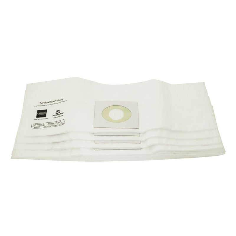 Tennant HEPA Bags 10 Pack V-WA-76 in white background