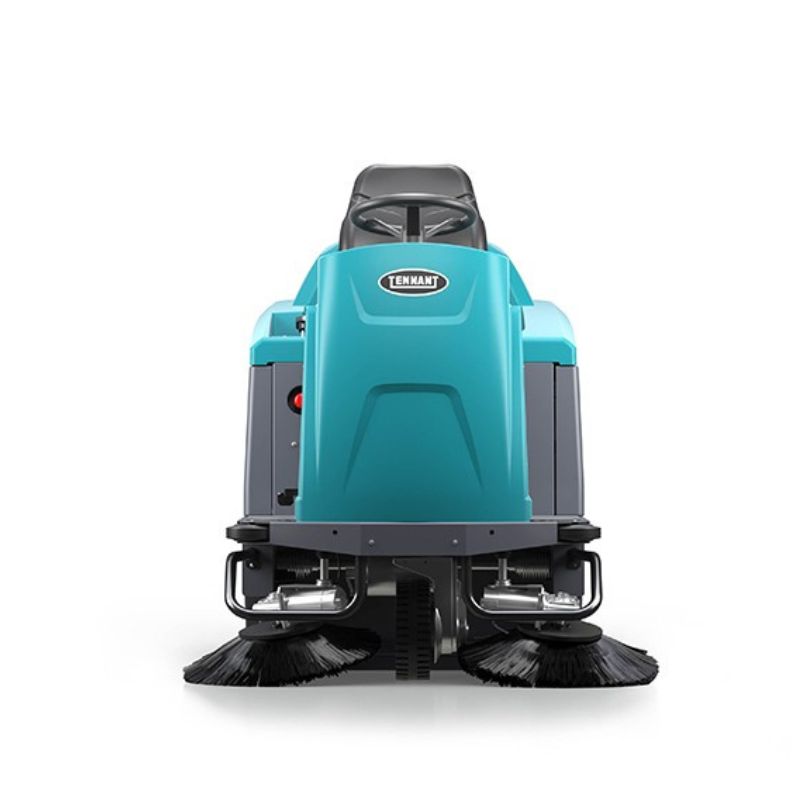 Tennant S780 Compact Ride-On Floor Sweeper back view