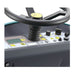 Tennant S780 Compact Ride-On Floor Sweeper steering wheel view