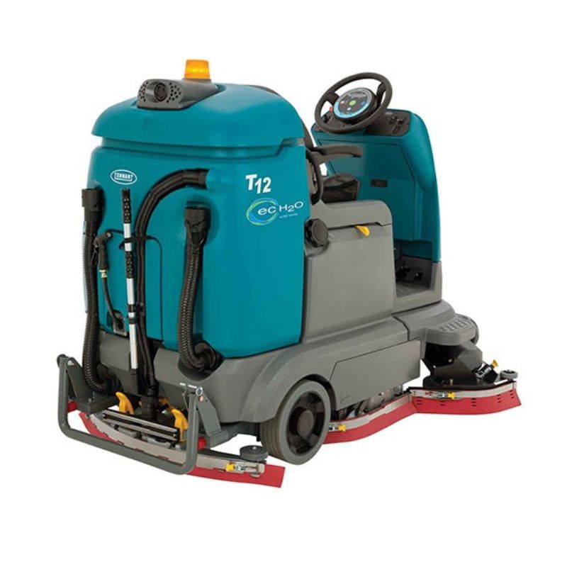 Tennant T12 Compact Ride-On Floor Scrubber side view