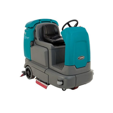 Tennant T12 Compact Ride-On Floor Scrubber front view