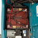 Tennant T300 Walk-Behind Floor Scrubber inside of the machine