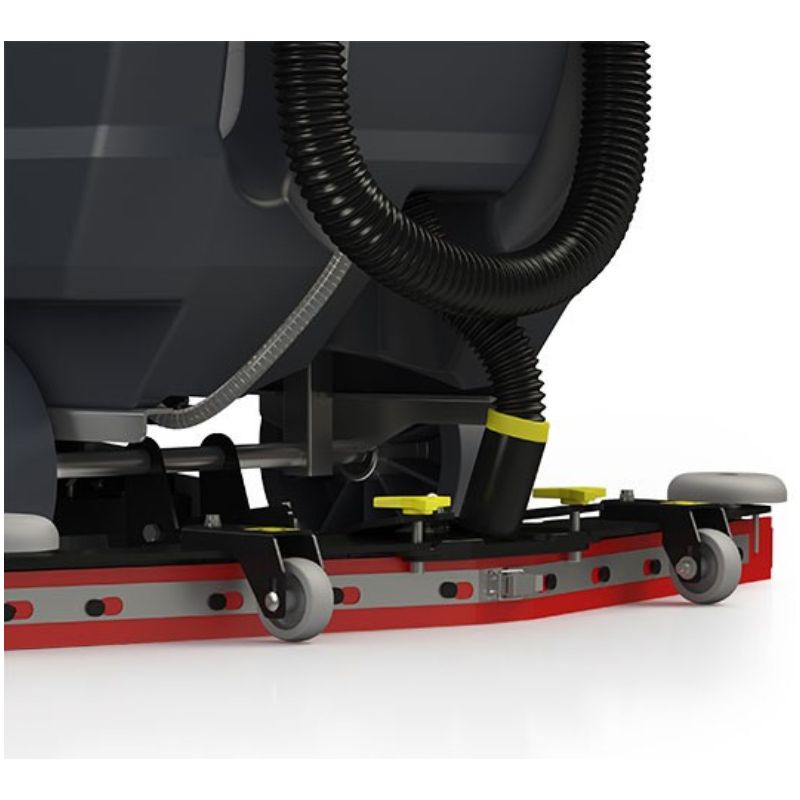 Tennant T581 Ride-On Floor Scrubber wheel details view