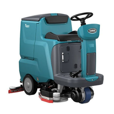 Tennant T681 Ride-On Floor Scrubber with other side view
