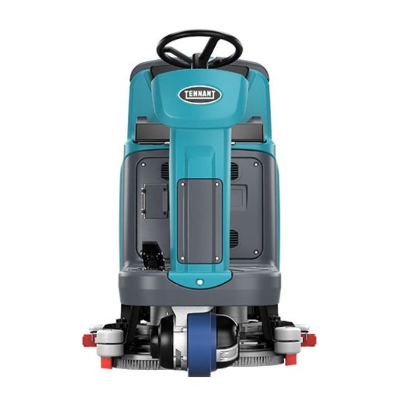 Tennant T681 Ride-On Floor Scrubber in white background image