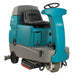 Tennant T7 Ride-On Floor Scrubber front view