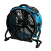 XPOWER X-47ATR blue axial air mover with black frame, front view