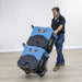 XPOWER XD-85LH Commercial LGR Dehumidifier man is carrying 2 machine in a cart